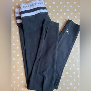 Black leggings from PINK